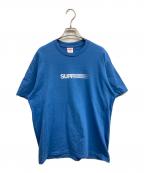 SUPREMEシュプリーム）の古着「Motion Logo Tee」｜ブルー