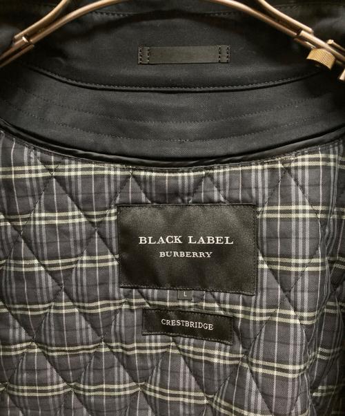 BURBERRY BLACK LABEL（バーバリーブラックレーベル）BURBERRY BLACK LABEL (バーバリーブラックレーベル) ライナー付きトレンチコート ブラック サイズ:Lの古着・服飾アイテム