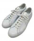 COMMON PROJECTSコモンプロジェクツ）の古着「レザースニーカー」｜ホワイト