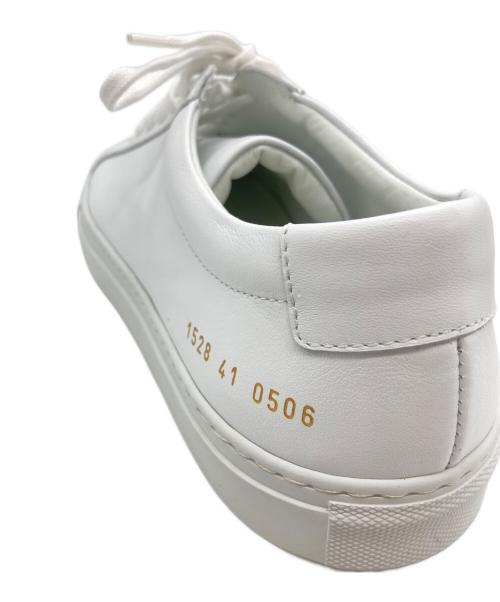 COMMON PROJECTS（コモンプロジェクツ）COMMON PROJECTS (コモンプロジェクツ) レザースニーカー ホワイト サイズ:41の古着・服飾アイテム
