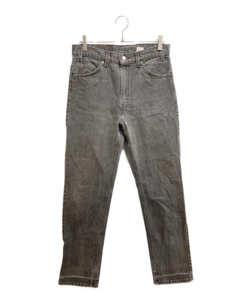 LEVI'S（リーバイス）LEVI'S (リーバイス) 505ブラックデニムパンツ ブラック サイズ:W33の古着・服飾アイテム