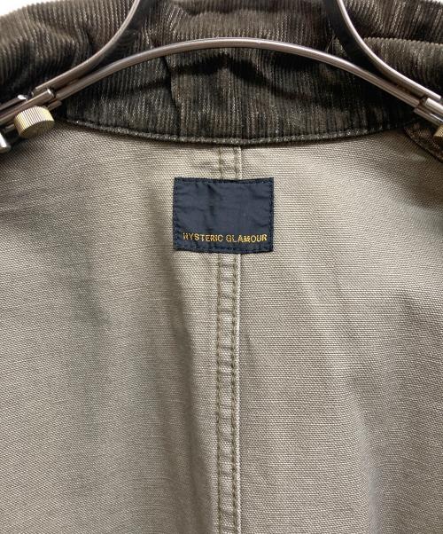 Hysteric Glamour（ヒステリックグラマー）Hysteric Glamour (ヒステリックグラマー) ダックカバーオール ブラウン サイズ:Mの古着・服飾アイテム