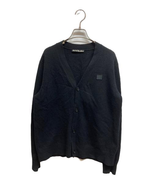 Acne studios（アクネ ストゥディオス）ACNE STUDIOS (アクネ ストゥディオス) ニットカーディガン ブラック サイズ:Mの古着・服飾アイテム