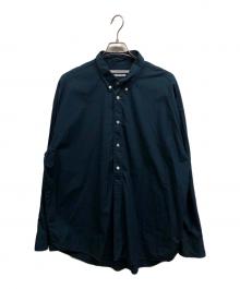 JOURNAL STANDARD×THOMAS MASON（ジャーナルスタンダード×トーマスメイソン）の古着「FAT プルオーバー シャツ」｜ネイビー