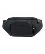 COACHコーチ）の古着「レーサー ベルト バッグ」｜ブラック