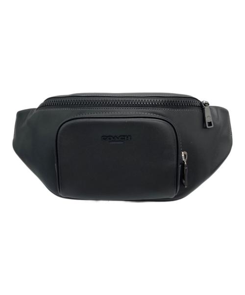 COACH（コーチ）COACH (コーチ) レーサー ベルト バッグ ブラックの古着・服飾アイテム