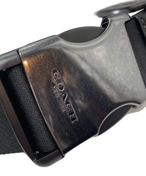 COACH（コーチ）COACH (コーチ) レーサー ベルト バッグ ブラックの古着・服飾アイテム