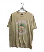 DIESELディーゼル）の古着「プリントTシャツ」｜ベージュ