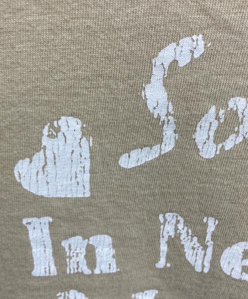 DIESEL（ディーゼル）DIESEL (ディーゼル) プリントTシャツ ベージュ サイズ:XXLの古着・服飾アイテム