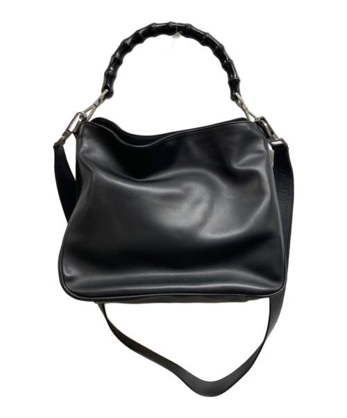 GUCCI（グッチ）GUCCI (グッチ) ハンドバッグ ブラックの古着・服飾アイテム