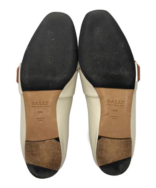 BALLY（バリー）BALLY (バリー) ミュール アイボリー サイズ:37 1/2の古着・服飾アイテム
