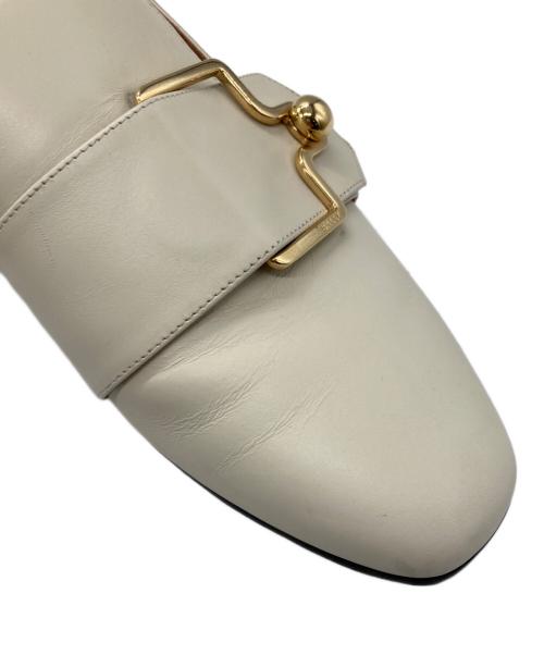 BALLY（バリー）BALLY (バリー) ミュール アイボリー サイズ:37 1/2の古着・服飾アイテム