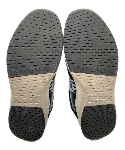Sangacio（サンガッチョ）Sangacio (サンガッチョ) バンクシースニーカー ブラック サイズ:US9の古着・服飾アイテム