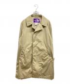 THE NORTHFACE PURPLELABELザ・ノースフェイス パープルレーベル）の古着「65/35クロスステンカラーコート」｜ベージュ