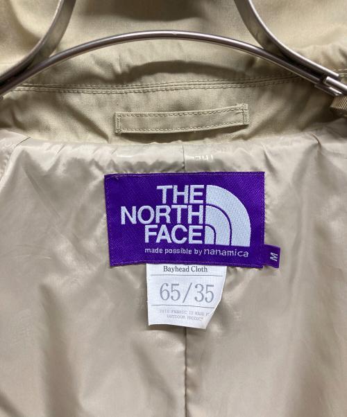 THE NORTHFACE PURPLELABEL（ザ・ノースフェイス パープルレーベル）THE NORTHFACE PURPLELABEL (ザ・ノースフェイス パープルレーベル) 65/35クロスステンカラーコート ベージュ サイズ:Mの古着・服飾アイテム