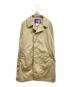 THE NORTHFACE PURPLELABEL（ザ・ノースフェイス パープルレーベル）の古着「65/35クロスステンカラーコート」｜ベージュ