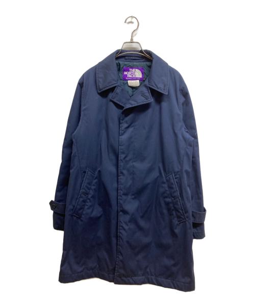 THE NORTHFACE PURPLELABEL（ザ・ノースフェイス パープルレーベル）THE NORTHFACE PURPLELABEL (ザ・ノースフェイス パープルレーベル) ベイヘッドクロスステンカラーコート ネイビー サイズ:Mの古着・服飾アイテム