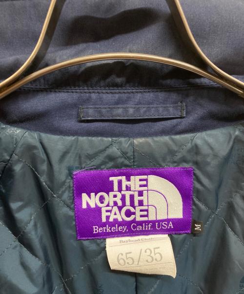 THE NORTHFACE PURPLELABEL（ザ・ノースフェイス パープルレーベル）THE NORTHFACE PURPLELABEL (ザ・ノースフェイス パープルレーベル) ベイヘッドクロスステンカラーコート ネイビー サイズ:Mの古着・服飾アイテム