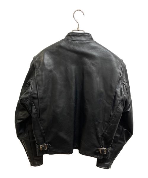 Schott（ショット）Schott (ショット) ライナー付きシングルライダースジャケット ブラック サイズ:40の古着・服飾アイテム