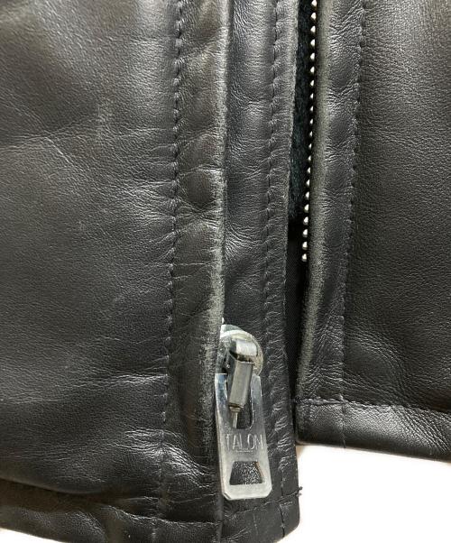 Schott（ショット）Schott (ショット) ライナー付きシングルライダースジャケット ブラック サイズ:40の古着・服飾アイテム