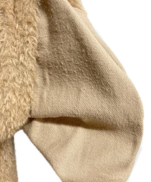 MaxMara（マックスマーラ）MaxMara (マックスマーラ) アルパカブレンドコート ブラウン サイズ:46の古着・服飾アイテム