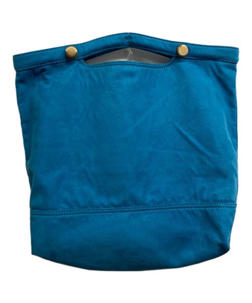 MANIUNO（マニウノ）MANIUNO (マニウノ) ハンドバッグ ブルーの古着・服飾アイテム