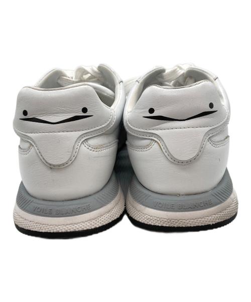 VOILE BLANCHE（ボイルブランシェ）VOILE BLANCHE (ボイルブランシェ) レザーローカットスニーカー ホワイト サイズ:41の古着・服飾アイテム