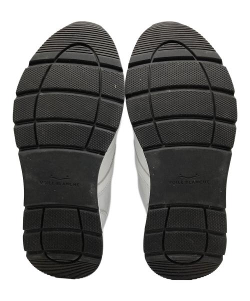 VOILE BLANCHE（ボイルブランシェ）VOILE BLANCHE (ボイルブランシェ) レザーローカットスニーカー ホワイト サイズ:41の古着・服飾アイテム