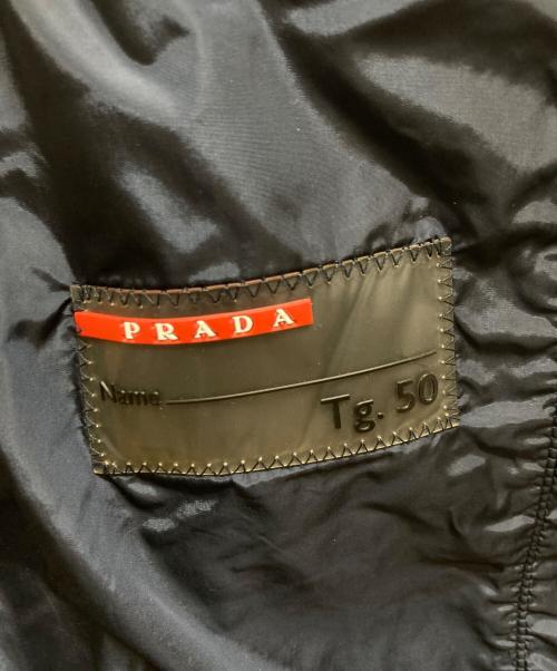 PRADA SPORTS（プラダスポーツ）PRADA SPORTS (プラダスポーツ) ダウンPコート ネイビー サイズ:50の古着・服飾アイテム