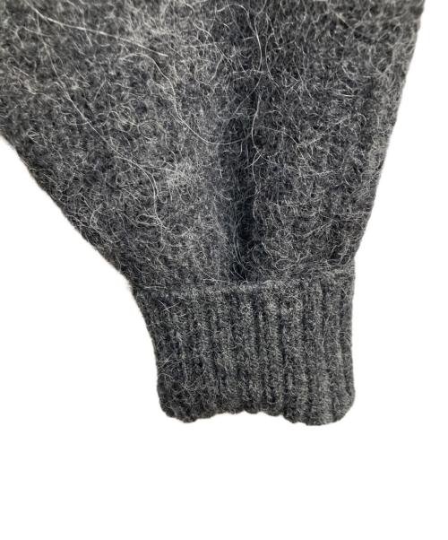 LACOSTE（ラコステ）LACOSTE (ラコステ) アルパカブレンドカーディガン グレー サイズ:Mの古着・服飾アイテム