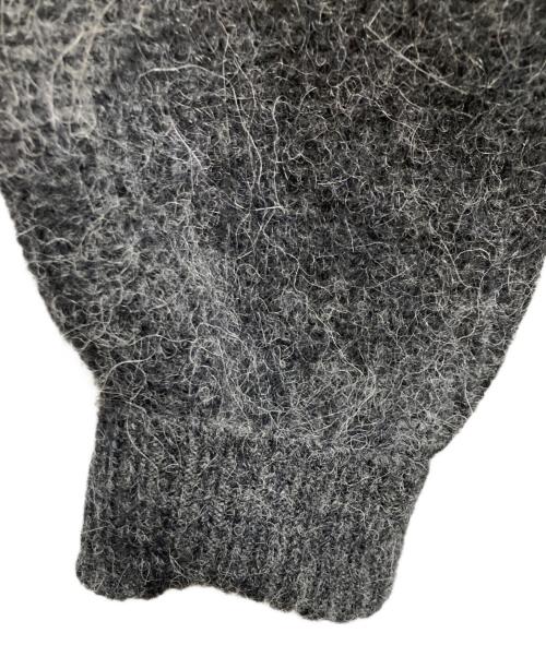 LACOSTE（ラコステ）LACOSTE (ラコステ) アルパカブレンドカーディガン グレー サイズ:Mの古着・服飾アイテム