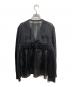 sacai (サカイ) Knit x Satin Cardigan ブラック サイズ:2：22000円