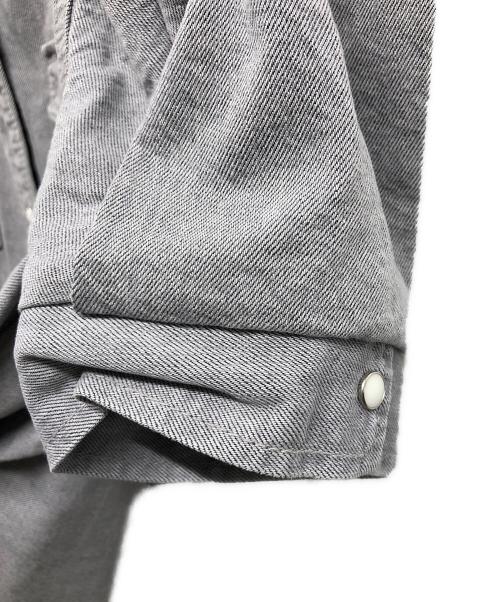 sacai（サカイ）sacai (サカイ) Denim Shirt グレー サイズ:2の古着・服飾アイテム