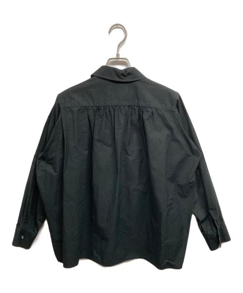 tricot COMME des GARCONS（トリココムデギャルソン）tricot COMME des GARCONS (トリココムデギャルソン) ラウンドカラーブラウス ブラック サイズ:Mの古着・服飾アイテム