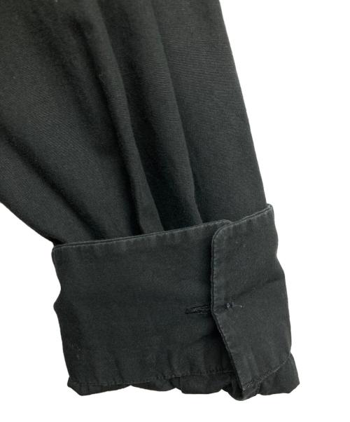 tricot COMME des GARCONS（トリココムデギャルソン）tricot COMME des GARCONS (トリココムデギャルソン) ラウンドカラーブラウス ブラック サイズ:Mの古着・服飾アイテム