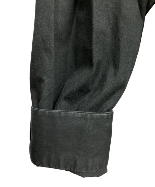 tricot COMME des GARCONS（トリココムデギャルソン）tricot COMME des GARCONS (トリココムデギャルソン) ラウンドカラーブラウス ブラック サイズ:Mの古着・服飾アイテム