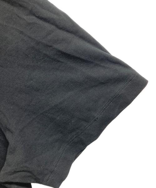 ami（アミ）ami (アミ) ハートロゴTシャツ ブラック サイズ:XLの古着・服飾アイテム