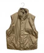 GOLDWINゴールドウイン）の古着「インサレーションベスト」｜ベージュ