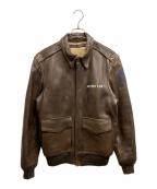 AVIREXアヴィレックス）の古着「A-2フライトジャケット」｜ブラック