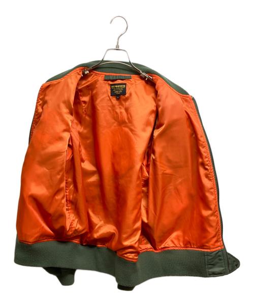 AVIREX（アヴィレックス）AVIREX (アヴィレックス) フライトジャケット カーキ サイズ:XLの古着・服飾アイテム