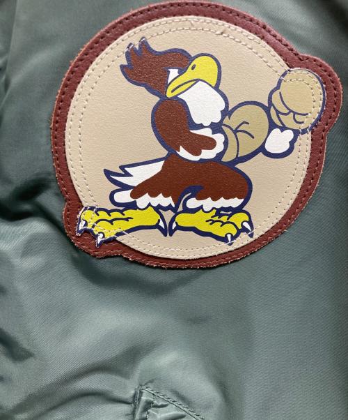 AVIREX（アヴィレックス）AVIREX (アヴィレックス) フライトジャケット カーキ サイズ:XLの古着・服飾アイテム