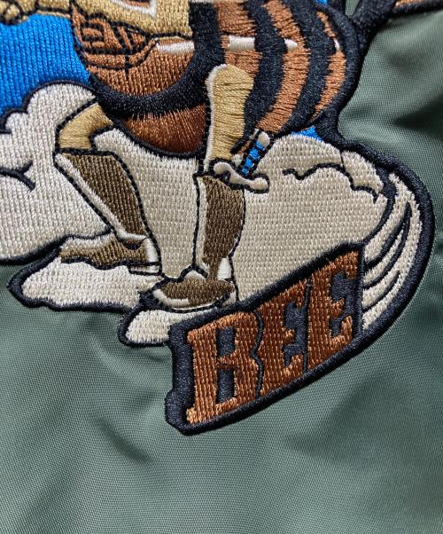 AVIREX（アヴィレックス）AVIREX (アヴィレックス) フライトジャケット カーキ サイズ:XLの古着・服飾アイテム