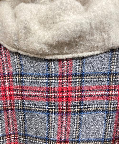 lucien pellat-finet（ルシアン・ペラフィネ）lucien pellat-finet (ルシアン・ペラフィネ) バックスカルダッフルコート ベージュ サイズ:Lの古着・服飾アイテム