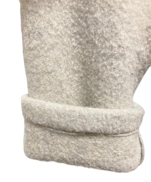 lucien pellat-finet（ルシアン・ペラフィネ）lucien pellat-finet (ルシアン・ペラフィネ) バックスカルダッフルコート ベージュ サイズ:Lの古着・服飾アイテム