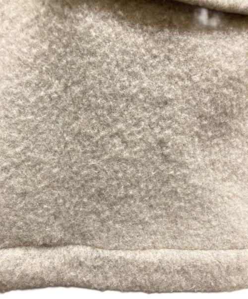 lucien pellat-finet（ルシアン・ペラフィネ）lucien pellat-finet (ルシアン・ペラフィネ) バックスカルダッフルコート ベージュ サイズ:Lの古着・服飾アイテム