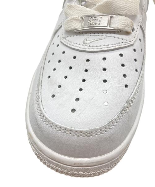 NIKE（ナイキ）NIKE (ナイキ) Supreme (シュプリーム) Nike Air Force 1 Low ホワイト サイズ:UK5の古着・服飾アイテム