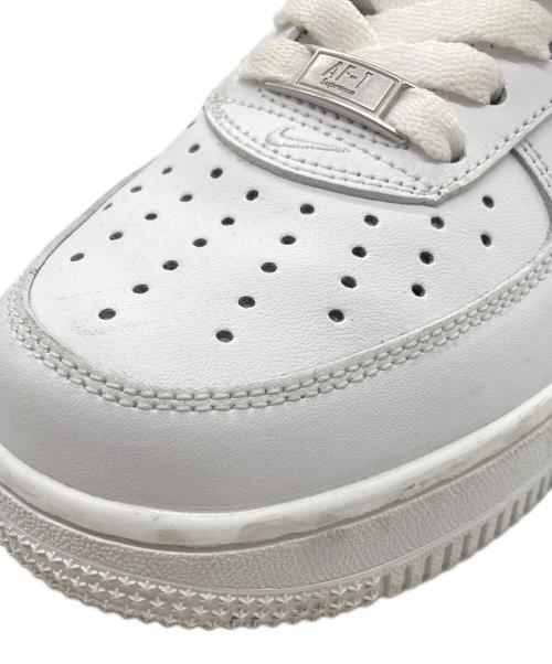 NIKE（ナイキ）NIKE (ナイキ) Supreme (シュプリーム) Nike Air Force 1 Low ホワイト サイズ:UK5の古着・服飾アイテム