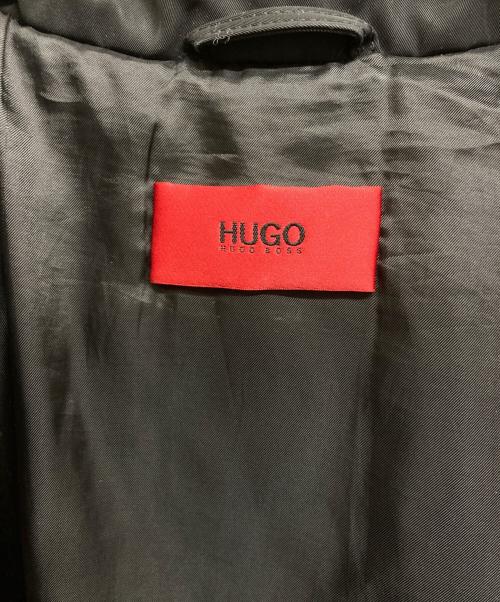 HUGO BOSS（ヒューゴ ボス）HUGO BOSS (ヒューゴ ボス) ダウンジャケット ブラック サイズ:Mの古着・服飾アイテム