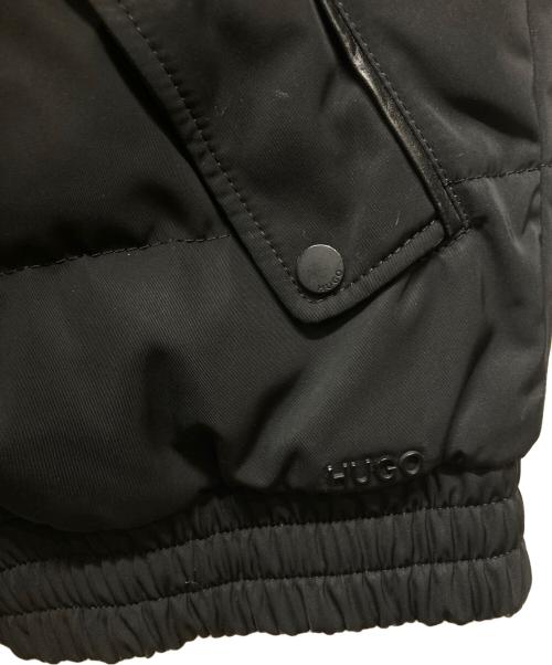 HUGO BOSS（ヒューゴ ボス）HUGO BOSS (ヒューゴ ボス) ダウンジャケット ブラック サイズ:Mの古着・服飾アイテム