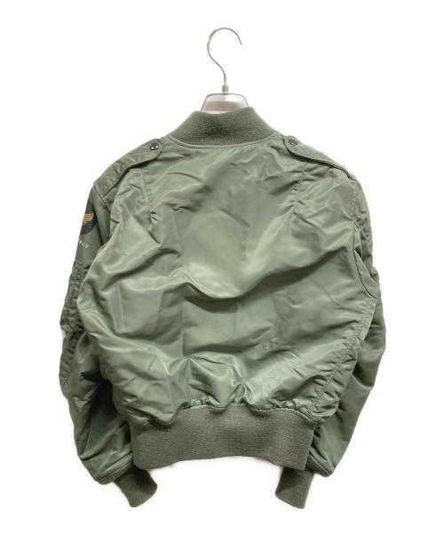 THE REAL McCOY'S（ザ・リアルマッコイズ）THE REAL McCOY'S (ザ・リアルマッコイズ) L-2Bフライトジャケット カーキ サイズ:XSの古着・服飾アイテム